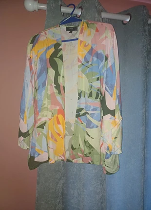 Next Multicolour Abstract Print Kimono Jacket Lightweight Size M, marque: Next, état: Très bon état, taille: M / 38 / 10, 5,00 €, 5,95 € Protection acheteurs incluse