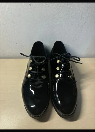 Scarpe Gemo, simil pelle lucida nera 38, nuove mai usate, marke: Gémo, zustand: Neu, mit Etikett, größe: 38, 8,00 €, 9,10 € inklusive Vinted-Käuferschutz