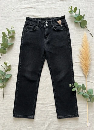 Washed Black Straight Leg Denim, merk: Denim, staat: Goed, maat: S / 36 / 8, € 4,50, € 5,43 inclusief Kopersbescherming