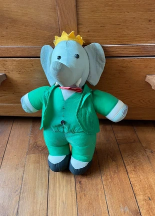 grande peluche vintage babar le roi des éléphants, marque: Babar, état: Bon état, taille: Taille unique, 7,00 €, 8,05 € Protection acheteurs incluse