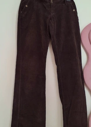 Pantaloni a costine in velluto vintage marroni, staat: Heel goed, maat: Overige, € 6,00, € 7,00 inclusief Kopersbescherming