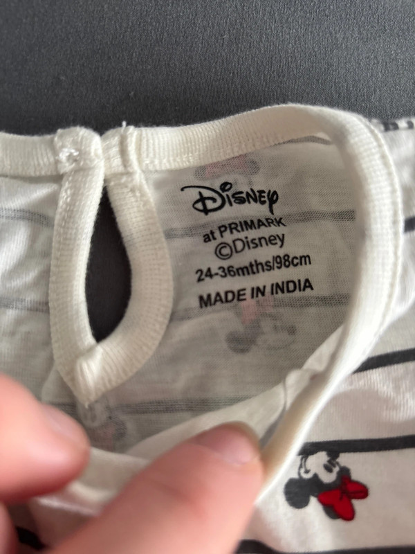 Lot de 2 robes manches longues Minnie neuves - photo numéro 3
