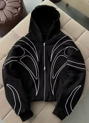 Veste Zip Y2K Noir / Taille S / Neuf Avec Étiquette, marke: y2k, zustand: Neu, mit Etikett, größe: S, 48,00 €, 51,10 € inklusive Vinted-Käuferschutz