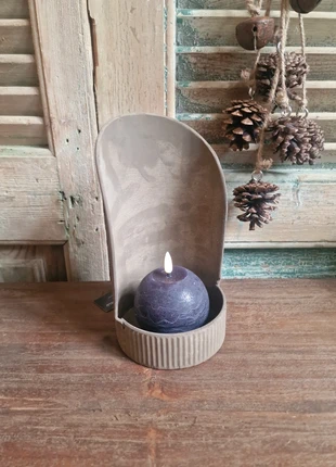 Kolenschep kandelaar L, merk: vanEtje Stoer wonen Collectie, staat: Nieuw zonder prijskaartje, € 16,95, € 18,50 inclusief Kopersbescherming