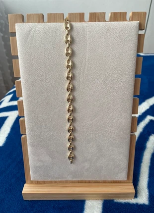 Gourmette en or plaqué grain de café, staat: Heel goed, € 5,00, € 5,95 inclusief Kopersbescherming