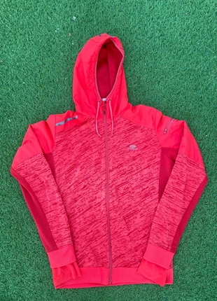 Veste zippé Kalenji rouge logo floqué - style sportwear- M, brand: Kalenji, condizioni: Ottime, taglia: M, €10.00, €11.20 include la Protezione acquisti