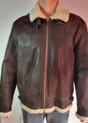 📢 Casaco de inverno em couro, marque: C&A, état: Très bon état, taille: XL, 35,00 €, 37,45 € Protection acheteurs incluse