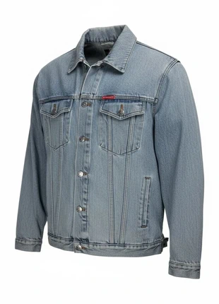 Veste en jean bleu vintage, marque: Vintage Dressing, état: Très bon état, taille: S, 25,00 €, 26,95 € Protection acheteurs incluse