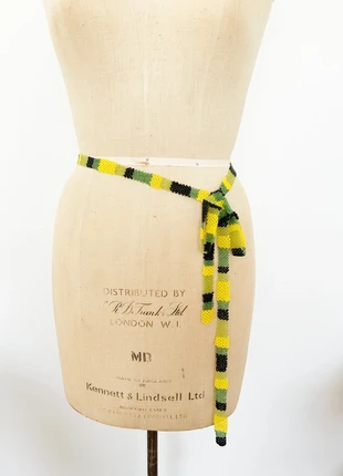 beaded belt, condition: Very good, size: Adjustable, £12.00, £13.30 includes Buyer Protection