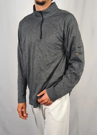 Pull 1/4 zip sport gris chiné Nike - Taille XL / D104, brand: Nike, condition: Very good, size: XL, €9.95, €11.15 includes Buyer Protection Pro