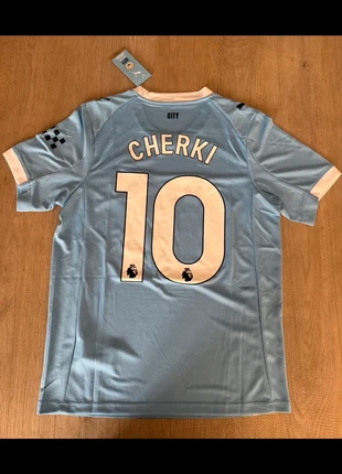 Manchester City Home 25/26 - Cherki #10, marca: Manchester City, estado: Novo com etiquetas, tamanho: M, €28.99, €31.14 inclui Proteção do Comprador