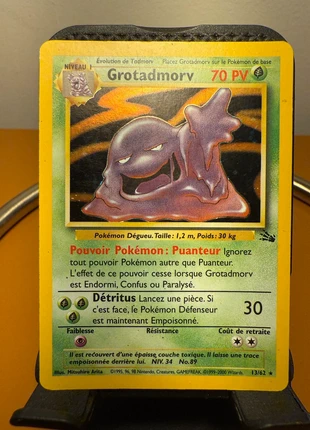 Carte Pokémon Grotadmorv Holo 13/62 – ED 2, Set Fossile Wizards, marque: Pokémon, état: Très bon état, 34,00 €, 36,40 € Protection acheteurs incluse