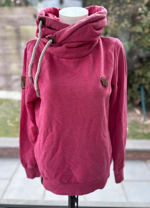 Pull sweat à capuche Naketano femme L 40 rose 65% coton bon état, marca: Naketano, estado: Bueno, tamaño: L / 40 / 12, 22,00 €, 23,80 € Protección al comprador Pro incluida