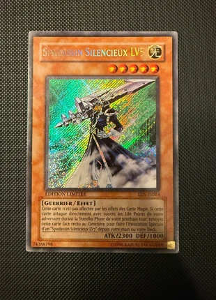 Carte Yu-Gi-Oh! Spadassin silencieux lv5 EEN-frse4, marque: Yu-Gi-Oh!, état: Satisfaisant, 4,00 €, 4,90 € Protection acheteurs incluse