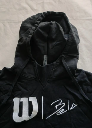 Felpa Donna Wilson Bela Padel – Nera – Sportiva, marke: Wilson, zustand: Neu, größe: M / 38 / 10, 19,00 €, 20,65 € inklusive Vinted-Käuferschutz