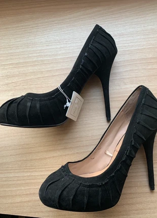 Chaussures en daim Zara Collection /Zapatos de ante de Zara, marca: Zara, estado: Nuevo con etiquetas, tamaño: 40, 19,00 €, 20,65 € Protección al comprador incluida
