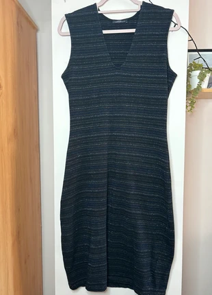 Limited Edition M&S Striped Glittery Dress Size 12 - Perfect for Parties & Events, brand: Limited Edition, condition: Very good, size: M / UK 12-14, £4.00, £4.90 includes Buyer Protection