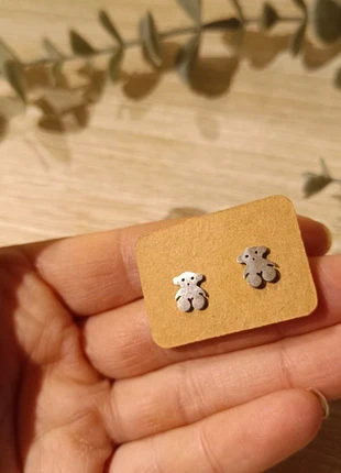 Brincos urso 🌺Boucles d'oreilles ours 🌺Pendientes de oso 🌺, brand: Local, condizioni: Nuovo senza cartellino, €4.00, €4.90 include la Protezione acquisti
