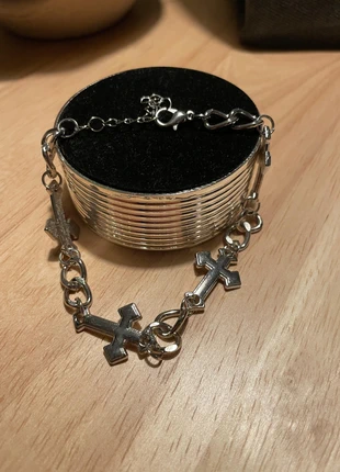 y2k Armband/Bracelet Chromelook, merk: CHROME, staat: Heel goed, € 6,00, € 7,00 inclusief Kopersbescherming