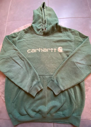 Pull à Capuche Carhartt Vert Taille M, brand: Carhartt, condition: Good, size: M, €15.00, €16.45 includes Buyer Protection