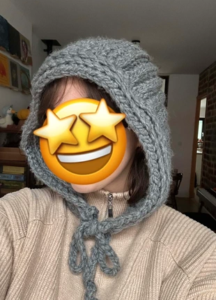 Balabonnet/ capuche en laine épaisse grise, brand: Fait Main, condition: Very good, size: M, €20.00, €21.70 includes Buyer Protection