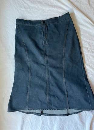 Falda midi tejana vintage, marque: Vintage Dressing, état: Bon état, taille: S / 36 / 8, 5,00 €, 5,95 € Protection acheteurs incluse