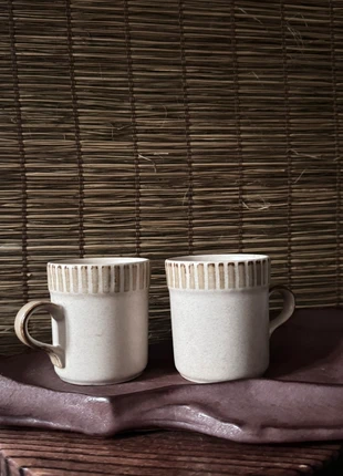 Pair of Kasuga Japan Stoneware Mugs, marke: Japan Style, zustand: Sehr gut, 22,00 €, 23,80 € inklusive Vinted-Käuferschutz