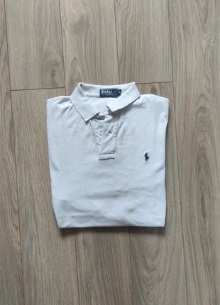Polo Ralph Lauren blanc/white taille M homme boutonné logo brodé, brand: Ralph Lauren, condition: Very good, size: M, €17.00, €18.55 includes Buyer Protection