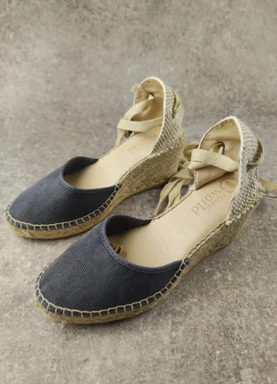 NaturalWorld espadrilles compensées bleu marine talon 7 cm plateforme 2 cm neuves T37, brand: natural world, condizioni: Nuovo con cartellino, taglia: 37, €25.00, €26.95 include la Protezione acquisti Pro