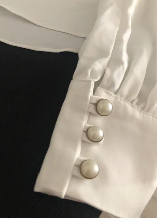 Blouse volant, marca: Pınar Şems, estado: Muito bom, tamanho: M / 38 / 10, €6.00, €7.00 inclui Proteção do Comprador