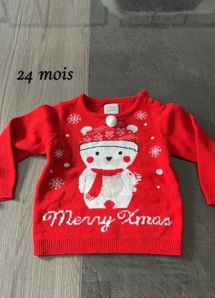 Pull Noël, brand: Noël, condition: Good, size: 24-36 months / 92 cm, €1.00, €1.75 includes Buyer Protection
