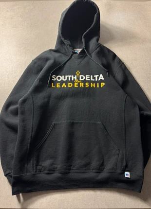 Hoodie / Pull à capuche Russel Athletic USA vintage noir – Taille L Oversize (Unisexe), marca: Russel Athletic, estado: Muito bom, tamanho: L, €25.00, €26.95 inclui Proteção do Comprador Pro