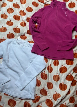 Lot deux polars fushia et blanc, brand: Quechua, condizioni: Nuovo senza cartellino, taglia: M / IT 42 / EU 38, €10.00, €11.20 include la Protezione acquisti