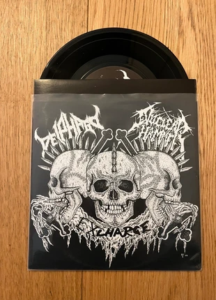 Deiphago / Nuclearhammer – Excharge 7", condizioni: Ottime, €5.00, €5.95 include la Protezione acquisti