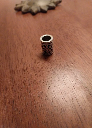 Perle de barbe natte dread ateba nordique celtique, état: Neuf sans étiquette, taille: 20,2 mm, 2,50 €, 3,33 € Protection acheteurs incluse