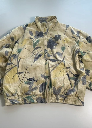 Veste Légère Zip Vintage Année 80-90 C.A Sport beige en Soie taille S, brand: Vintage Dressing, condition: Very good, size: S, €35.00, €37.45 includes Buyer Protection