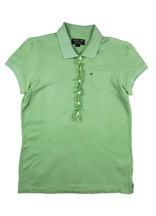 Polo Ralph Lauren femme vert clair col flanelle taille M, brand: Ralph Lauren, condition: Very good, size: M / 38 / 10, €17.00, €18.55 includes Buyer Protection Pro