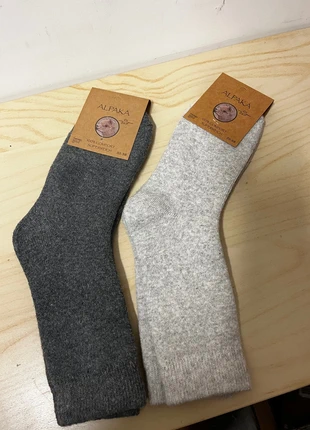 Alpacawollen sokken, staat: Nieuw met prijskaartje, maat: S | 35–38, € 10,00, € 11,20 inclusief Kopersbescherming
