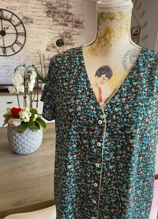 Chemisier imprimé fleuri 🩷 Ikoone & Bianka / Taille 40, marca: Ikoone&Bianka, estado: Novo sem etiquetas, tamanho: L / 40 / 12, €10.00, €11.20 inclui Proteção do Comprador Pro