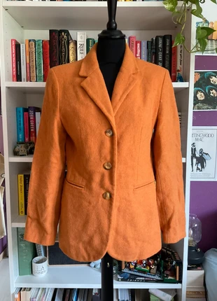 Blazer orange épais vintage, marke: LAINE, zustand: Sehr gut, größe: S / 36 / 8, 6,00 €, 7,00 € inklusive Vinted-Käuferschutz