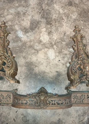 Ornement de cheminée en bronze, marque: ancien, état: Très bon état, 70,00 €, 74,20 € Protection acheteurs incluse