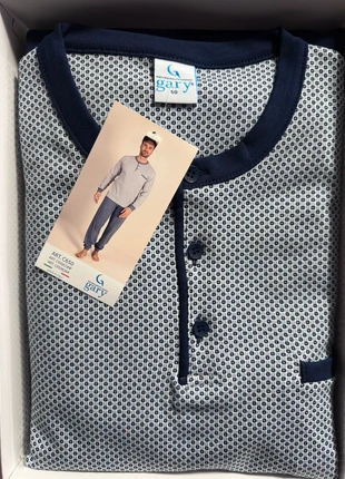 Pigiama uomo caldo cotone piyama homme pajamas man boy heren pyjama Herrenpyjamas Warmer Herren, marke: Gary, zustand: Neu, mit Etikett, größe: L, 35,00 €, 37,45 € inklusive Vinted-Käuferschutz