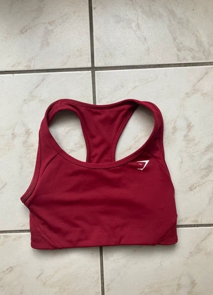 Brassière Gymshark taille XS couleur bordeaux, marke: Gymshark, zustand: Sehr gut, größe: XS, 13,50 €, 14,88 € beinhaltet Vinted-Käuferschutz Pro