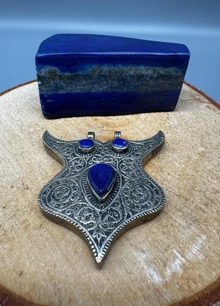 Pendentif lapis-lazuli, merk: Pierre, staat: Nieuw zonder prijskaartje, € 45,00, € 47,95 inclusief Kopersbescherming Pro