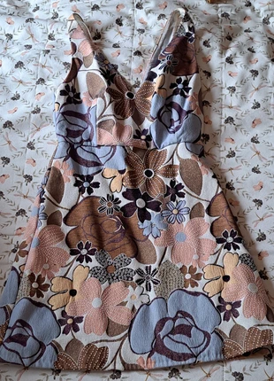 Vestido floral S Zara, marca: Zara, estado: Muy bueno, tamaño: S / 36 / 8, 4,50 €, 5,43 € Protección al comprador incluida