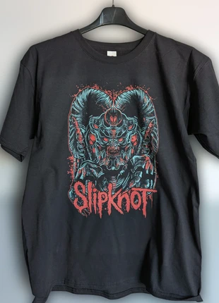 T-shirt nera | Slipknot, marke: nobrand, zustand: Sehr gut, größe: L, 13,00 €, 14,35 € beinhaltet Vinted-Käuferschutz Pro