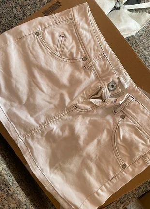 Minigonna bianca s vintage nuova vita bassa, marke: Top Vintage, zustand: Neu, größe: S / 36 / 8, 6,00 €, 7,00 € inklusive Vinted-Käuferschutz