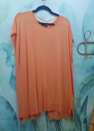 Tricot léger orange, marque: Yesta, état: Neuf avec étiquette, taille: XXXL / 46 / 18, 40,00 €, 42,70 € Protection acheteurs incluse