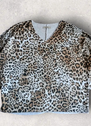 Super comfortable knit t-shirt with leopard print animal print. Size L, marca: Made In Italy, estado: Muy bueno, tamaño: L / 40 / 12, 5,00 €, 5,95 € Protección al comprador incluida