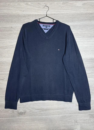 Pull Tommy Hilfiger Marine Col V – Taille M – Très bon état, brand: Tommy Hilfiger, condition: Very good, size: M, €15.00, €16.45 includes Buyer Protection